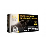 BRELA PRO CARE CDC GRIP BLACK rukavice veľ. XL, 100 ks/box